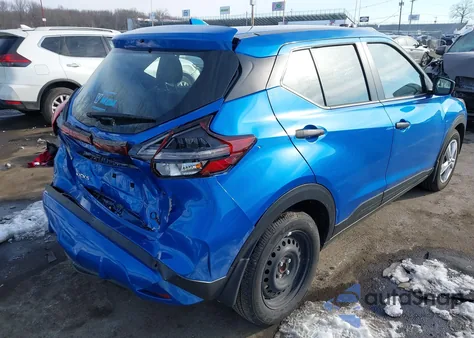 2024 Nissan Kicks S Xtronic Cvt z USA, uszkodzony, nr VIN 3N1CP5BV5RL591900